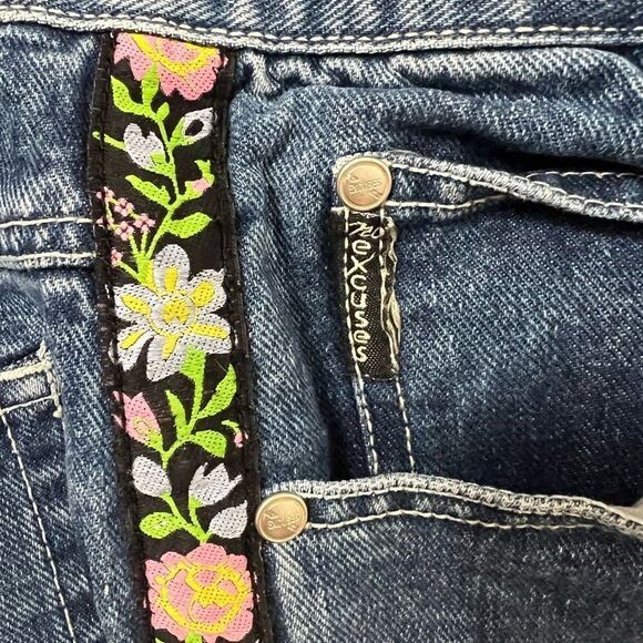 Womens Vintage Wide Leg
Baggy Jeans No Excuses 8 - Picture 11 of 14